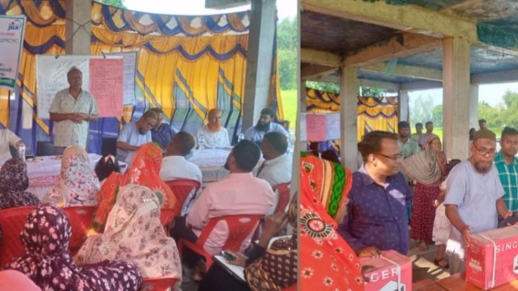 ডোমার সীমান্তপাড়া খাল উপ-প্রকল্পের দিনব্যাপী প্রশিক্ষণ অনুষ্ঠিত