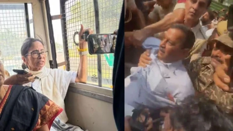 উত্তপ্ত দিল্লি: দুপুরের মধ্যেই ৫০ হাজারের বেশি আটক