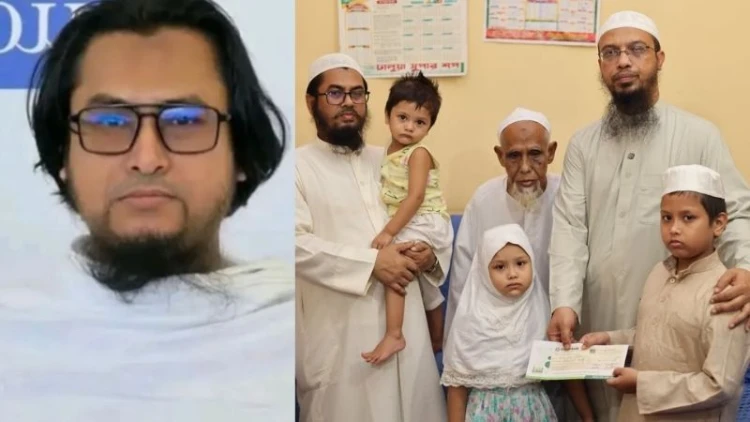 মুফতি নাসরুল্লাহর পরিবারকে ১০ লাখ টাকার অনুদান প্রদান আস-সুন্নাহ ফাউন্ডেশনের
