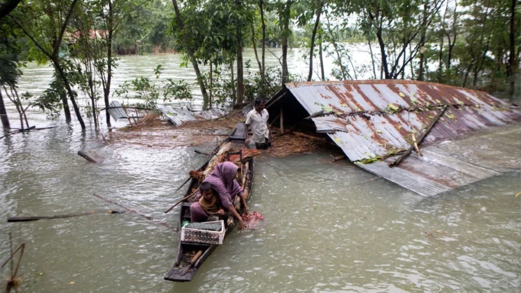 ২০৫০ সালের মধ্যে জলবায়ু সংকটে বাস্তুচ্যুতির ঝুঁকিতে বাংলাদেশের ৭.৫% মানুষ